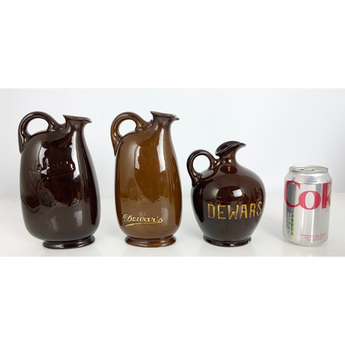 223 - 3, ROYAL DOULTON KINGSWARE FLASKS AF TOGETHER WITH OTHER WHISKY DECANTERS INC. THE ABBOTS CHOICE, DA... 