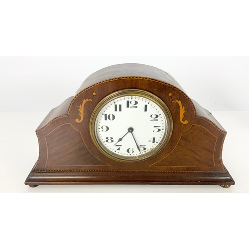 252 - INLAID MANTLE CLOCK