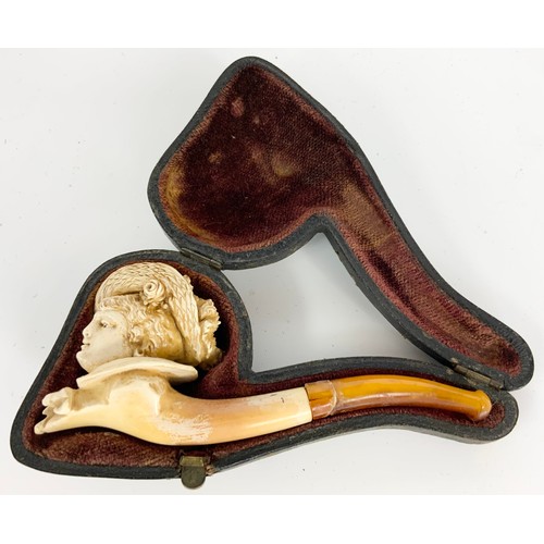 390 - 3 VARIOUS MEERSCHAUM PIPES