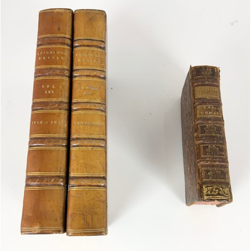 385 - 2 LEATHER BOUND BOOK ‘SAFES’