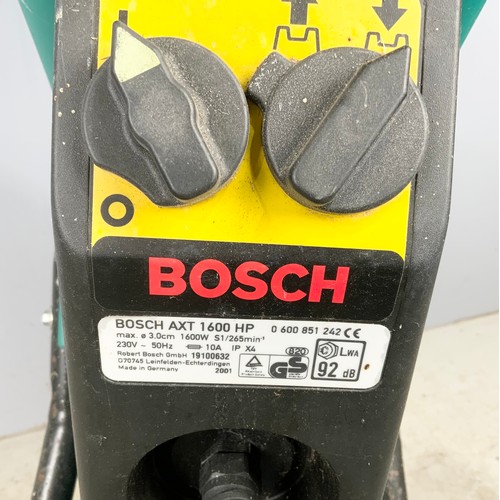 488 - BOSCH AXT 1600HP ELECTRIC GARDEN SHREDDER