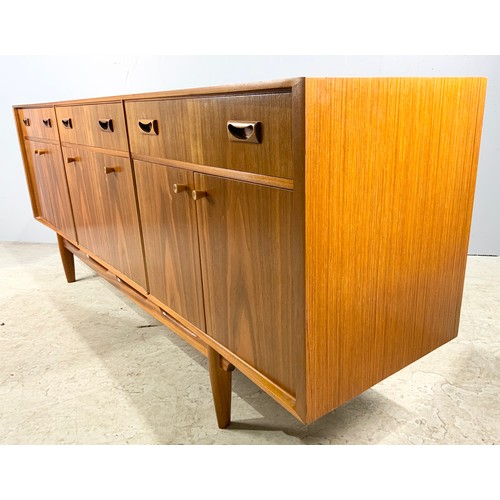 614 - STYLISH MID / LATE CENTURY MCINTOSH SIDEBOARD WIDTH 198cm