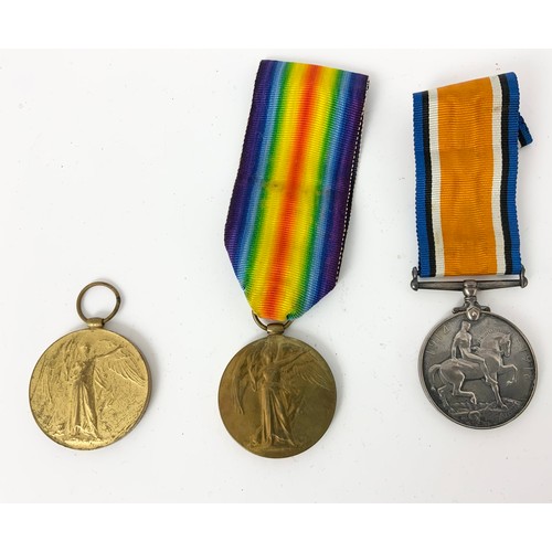 81 - WWI MEDAL PAIR 661600 GNR. J.A.DOVEY R.A. AND VICTORY MEDAL, D-4583 PTE. F. SAVIN 1-D GDS