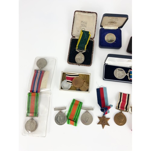 82 - QTY. MISC. MEDALS AND COMMEMORATIVES