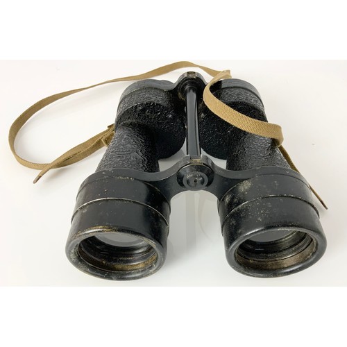 72 - WWII BRITISH 7X50 BINO PRISM NO.5 MK4 BINOCULARS POSSIBLY BY ROSS OF LONDON