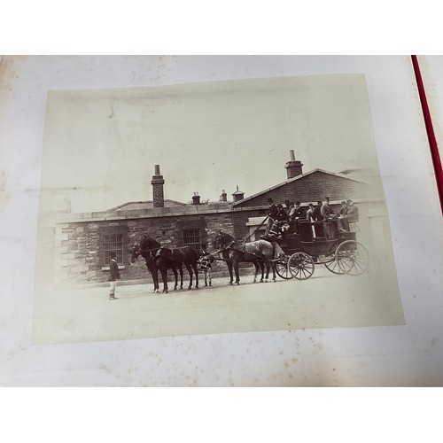 92 - AN INCREDIBLE PHOTOGRAPH ALBUM, WELL FILLED, 3RD BATTALION GRENADIER GUARDS, DUBLIN 1868