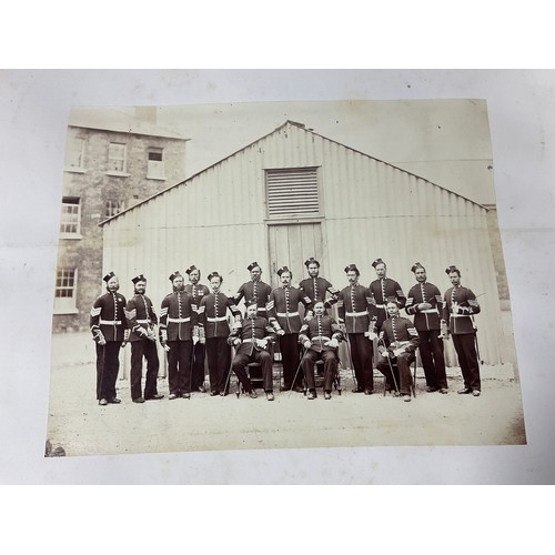 92 - AN INCREDIBLE PHOTOGRAPH ALBUM, WELL FILLED, 3RD BATTALION GRENADIER GUARDS, DUBLIN 1868