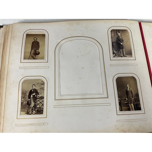 92 - AN INCREDIBLE PHOTOGRAPH ALBUM, WELL FILLED, 3RD BATTALION GRENADIER GUARDS, DUBLIN 1868