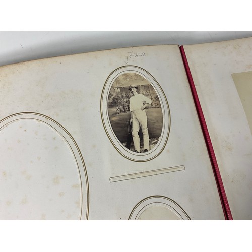 92 - AN INCREDIBLE PHOTOGRAPH ALBUM, WELL FILLED, 3RD BATTALION GRENADIER GUARDS, DUBLIN 1868