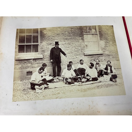 92 - AN INCREDIBLE PHOTOGRAPH ALBUM, WELL FILLED, 3RD BATTALION GRENADIER GUARDS, DUBLIN 1868