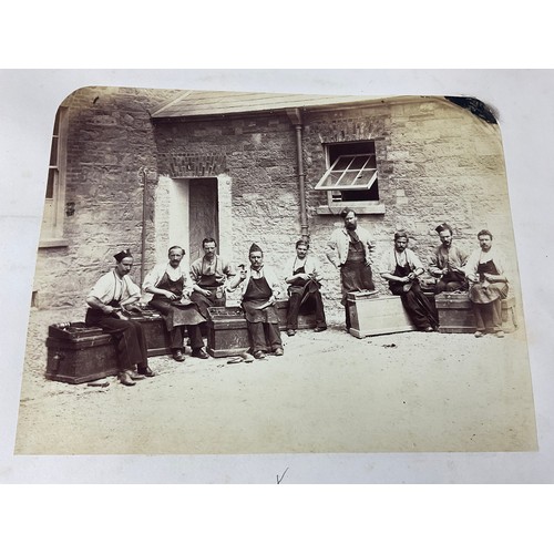 92 - AN INCREDIBLE PHOTOGRAPH ALBUM, WELL FILLED, 3RD BATTALION GRENADIER GUARDS, DUBLIN 1868