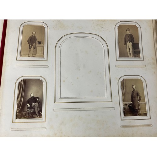 92 - AN INCREDIBLE PHOTOGRAPH ALBUM, WELL FILLED, 3RD BATTALION GRENADIER GUARDS, DUBLIN 1868