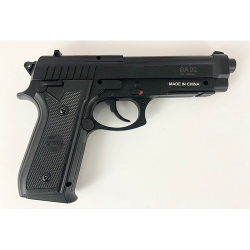 75 - BOXED SWISS ARM SA P92 .177 4.5BB PISTOL - NOTE, PURCHASER MUST BE 18 YEARS OR OLDER AND THE ITEM MU... 