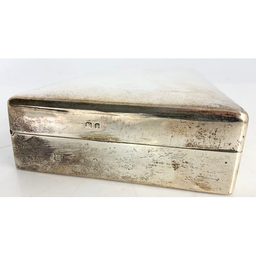 243 - SILVER CIGARETTE BOX