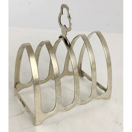 235 - HALLMARKED SILVER 5 BAR TOAST RACK 40g