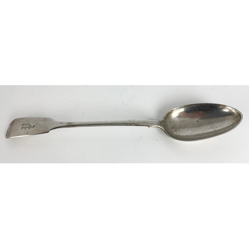 264 - HALLMARKED WILLIAM ROBERT SMILY LONDON 1853 SERVING SPOON  150g