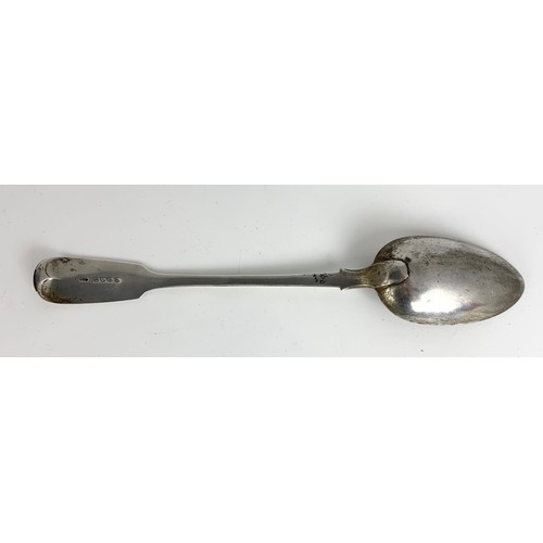 264 - HALLMARKED WILLIAM ROBERT SMILY LONDON 1853 SERVING SPOON  150g