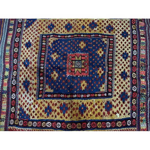 693 - COLOURFUL RUG  166cm x 122cm