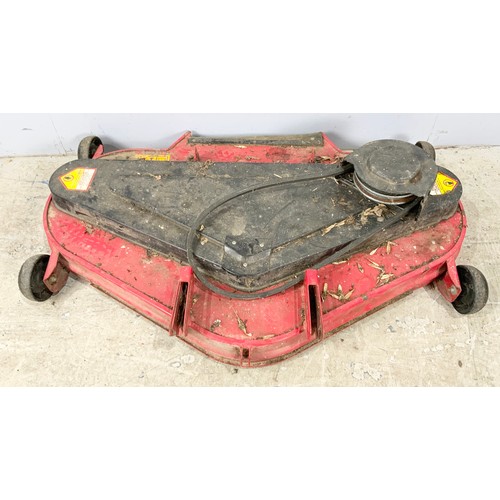 504 - COUNTAX C800H 4 WHEEL DRIVE RIDE ON MOWER WITH CUTTING DECK AND GRASS COLLECTOR