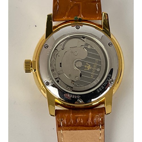 465 - UNUSUAL GENTS MINORVA AUTOMATIC WRIST WATCH