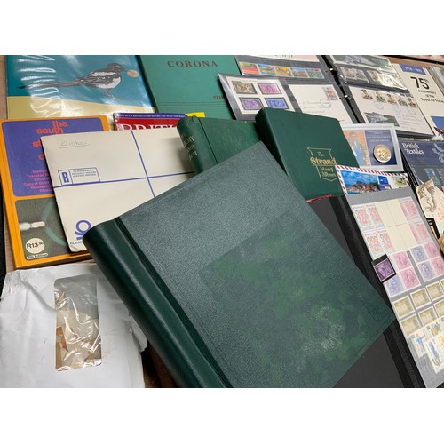 487 - STAMP INTEREST, A SORTERS LOT, STOCK BOOKS WITH GB, FDC’S PLUS SOME PRESENTATION PACKS WITH FACE. VA... 