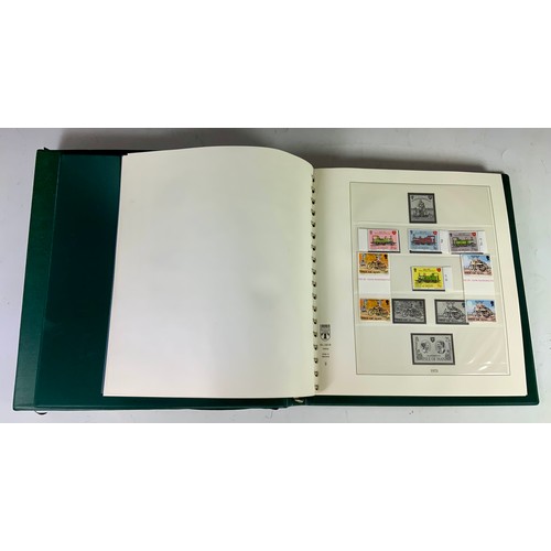 486 - STAMP INTEREST, A COLLECTION OF ISLE OF MAN STAMPS IN A LINDNER ALBUM, SPARCE COLLECTION PLUS FDC’S ... 