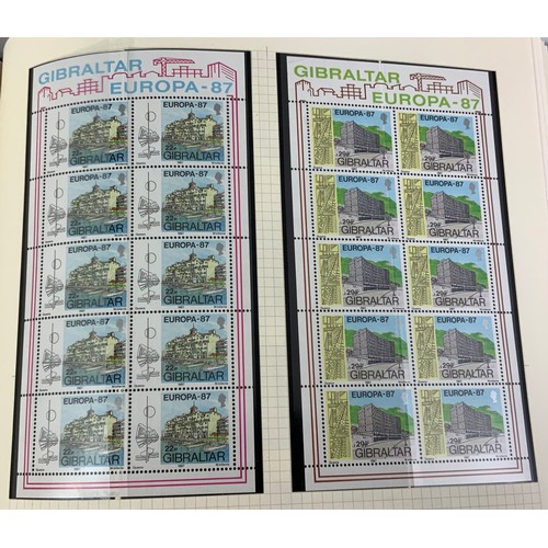 525 - (S4) DEVON ALBUM GIBRALTAR 1953-1994 MINT EARLY UNMOUNTED INCLUDING MINI SHEETS