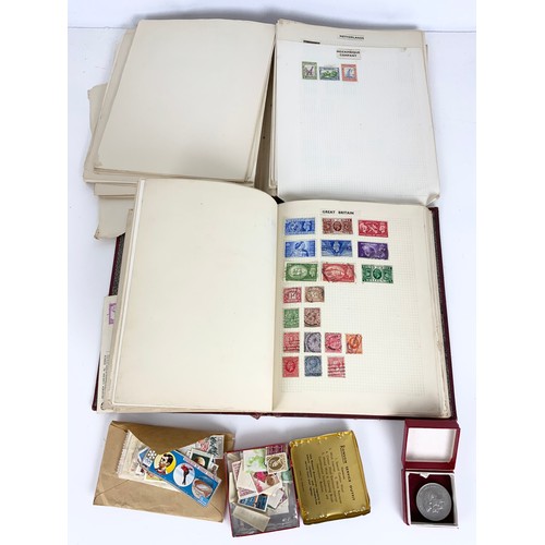 533 - 2 ALBUMS ALL WORLD STAMPS