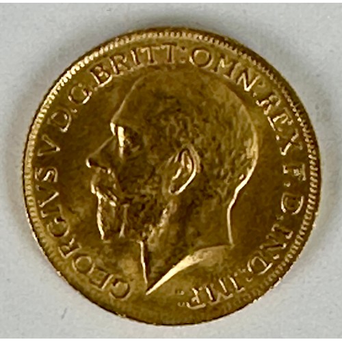 411 - 1912 GOLD SOVEREIGN