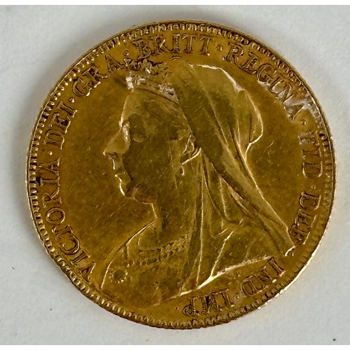 415 - 1898 GOLD SOVEREIGN