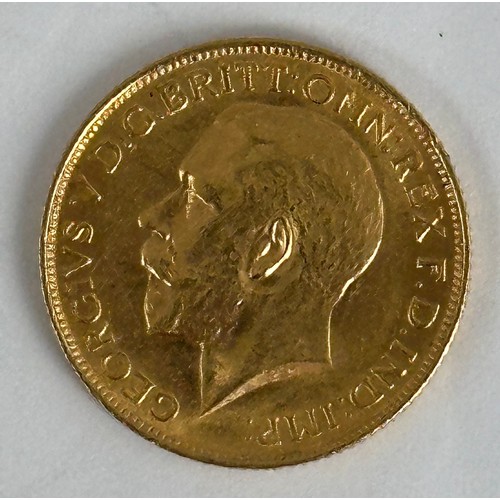 413 - 1913 GOLD SOVEREIGN