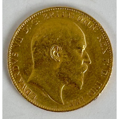 410 - 1906 GOLD SOVEREIGN