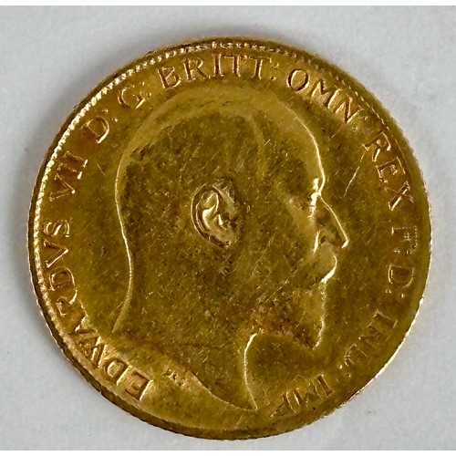 407 - 1906 HALF SOVEREIGN