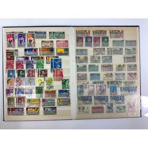 513 - STAMP INTEREST ETHIOPIA IN BLUE STOCKBOOK, GENERAL MINT AND USED COLLECTION, WITH SOME DUPLICATION. ... 