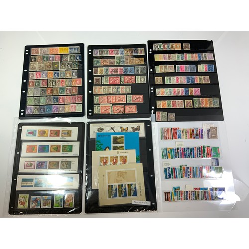 509 - EUROPEAN COLLECTORS DUPLICATES IN STOCKSHEETS NOTED SWITZERLAND, PORTUGAL & COLS & MANY OTHERS INCLU... 