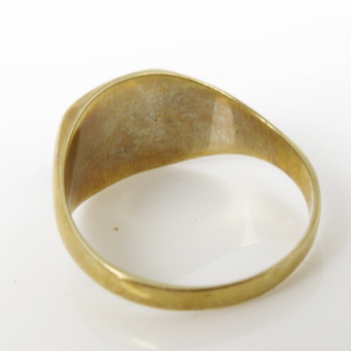 648 - 9ct GOLD SIGNET RING 4.8g