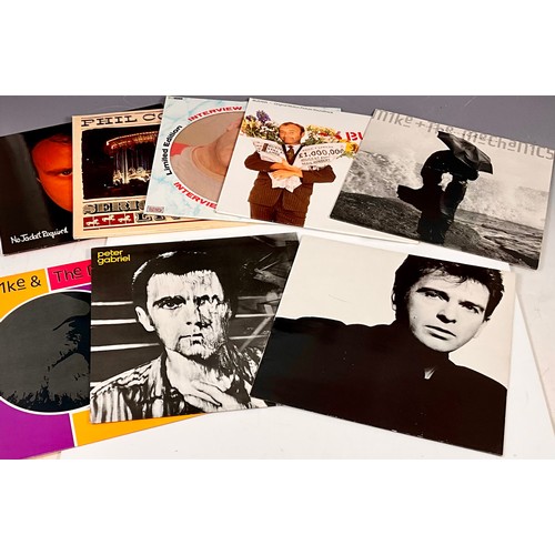 268 - A COLLECTION OF GENESIS RECORDS AND RELATED SOLO ALBUMS INC. PHIL COLLINS, PETER GABRIEL AND MIKE RU... 