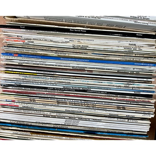 297 - LARGE QUANTITY OF CLASSICAL RECORDS