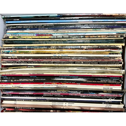 276 - OVER 100 VINYL LP RECORDS, MOSTLY 70’S AND 80’S ROCK, POP, SOUL AND DISCO. ARTISTS INC. ABBA, PAUL S... 