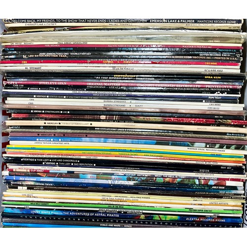 276 - OVER 100 VINYL LP RECORDS, MOSTLY 70’S AND 80’S ROCK, POP, SOUL AND DISCO. ARTISTS INC. ABBA, PAUL S... 