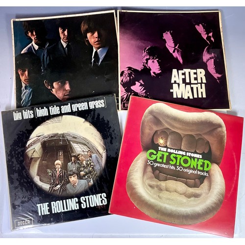 265 - 7 ROLLING STONES LP’S AND 4 ROLLING STONES SINGLES