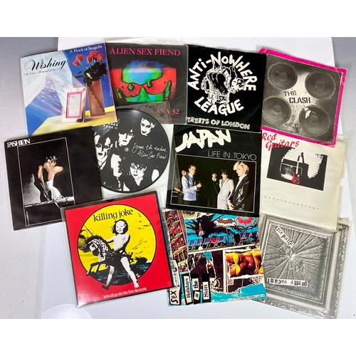 300 - QUANTITY OF PUNK, NEW WAVE, INDIE, ALTERNATIVE POP AND ROCK 7” SINGLES