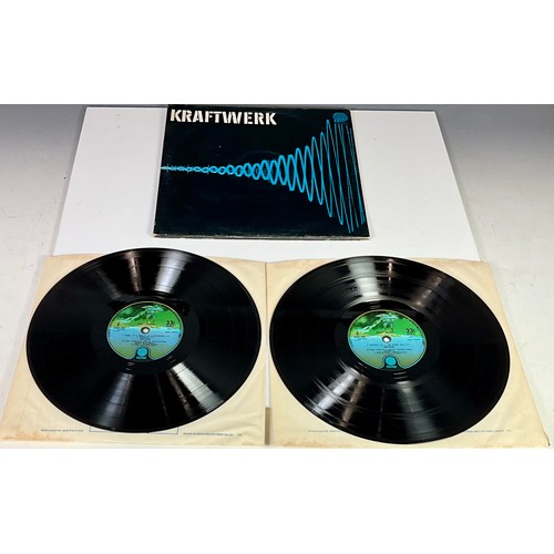 256 - KRAFTWERK - KRAFTWERK 1973 DOUBLE LP VERTIGO SPACESHIP LABELS