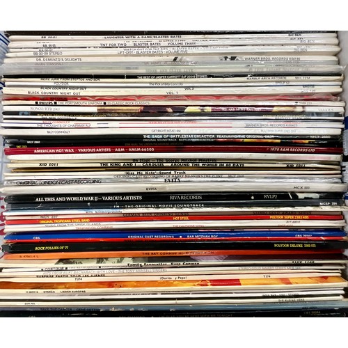 279 - OVER 100 VINYL LP RECORDS, MOSTLY 70’S AND 80’S ROCK, POP, SOUL AND DISCO, HUMOUR, SOUNDTRACKS AND S... 