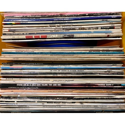 283 - OVER 100 LP RECORDS - MIXED GENRES INC. EASY LISTENING, SINGER SONGWRITER, 60’S AND 70’S ROCK AND PO... 