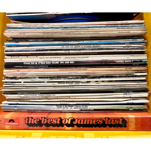 283 - OVER 100 LP RECORDS - MIXED GENRES INC. EASY LISTENING, SINGER SONGWRITER, 60’S AND 70’S ROCK AND PO... 