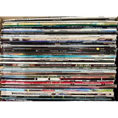 280 - OVER 100 LP RECORDS - MIXED GENRES INC. EASY LISTENING, SINGER SONGWRITER, 60’S, 70’S AND 80’S ROCK,... 