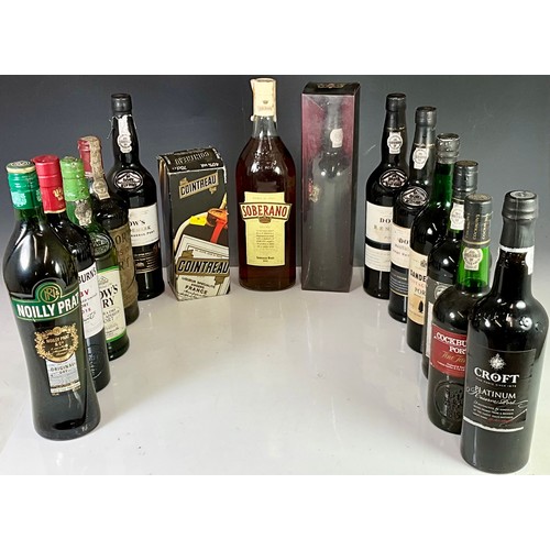 30 - 12 BOTTLES OF PORT, INCLUDING NIEPOORT’S 20 YEARS OLD, DOW’S DRY, DOW’S RENOWN, THE NAVIGATOR’S VINT... 