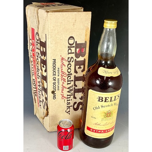 1 - 1 BOTTLE OF BELLS OLD SCOTCH WHISKY EXTRA SPECIAL 4.5 LITRES