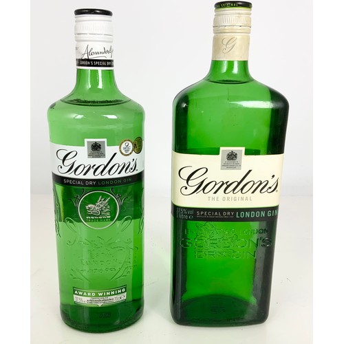 44 - 1 LITRE AND 70CL BOTTLES GORDONS GIN